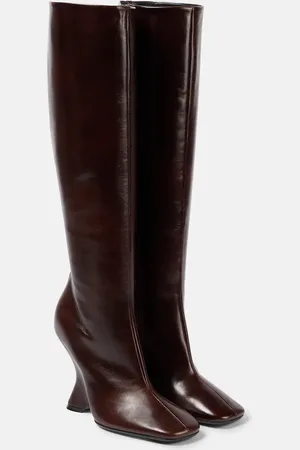 DRIES VAN NOTEN Stivaletti Glove 105 in pelle
