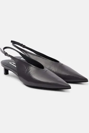 Jil Sander Pumps slingback in pelle