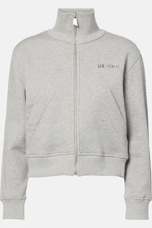 The Attico Felpa in cotone con zip