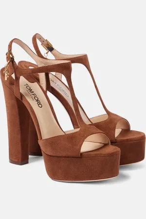 Tom Ford Sandali Angelina 130 in suede
