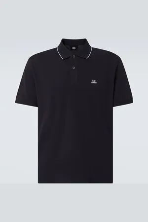C.P. Company Polo in piqué di misto cotone