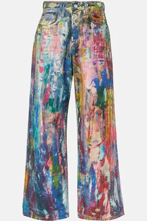 Acne Studios Jeans a gamba larga 1981F a vita bassa