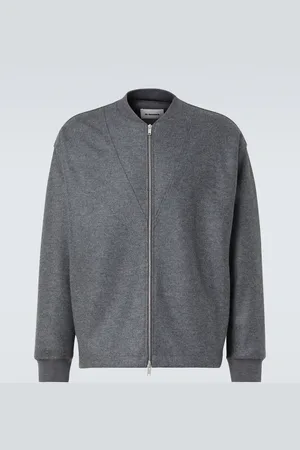 Jil Sander Felpa in lana con zip