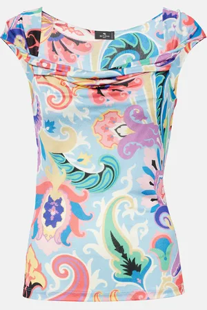 Etro Top con stampa paisley