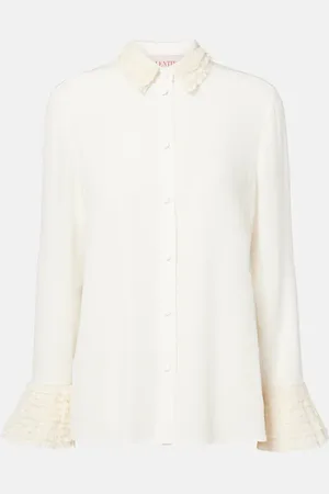 VALENTINO Blusa in georgette di seta