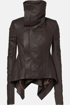 Rick Owens Giacca biker Naska in pelle