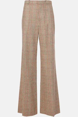 Chloé Chloé Pantaloni a gamba larga in misto lana