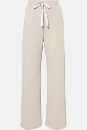 Max Mara Pantaloni a gamba larga Bali in jersey