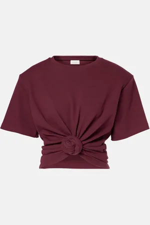 MAGDA BUTRYM T-shirt in jersey di misto cotone