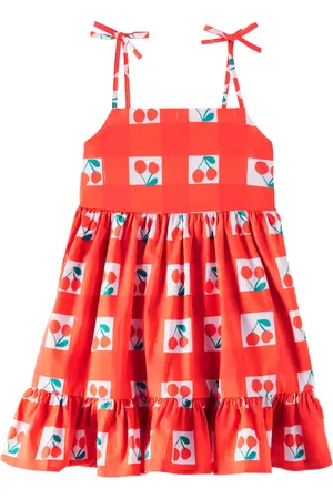 Stella McCartney Abito in cotone con stampa