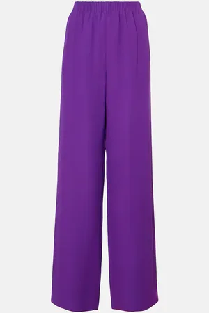 VALENTINO Pantaloni a gamba larga in Cady Couture