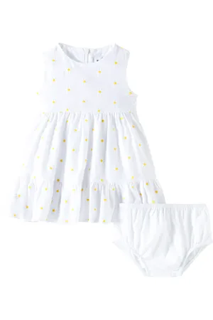 Il gufo Baby - Abito in cotone