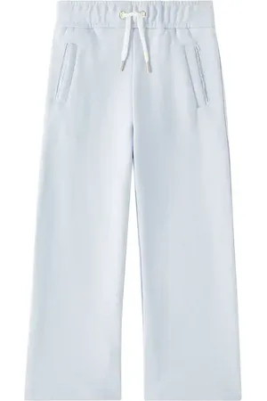 Chloé Chloé Kids Pantaloni sportivi in cotone con logo