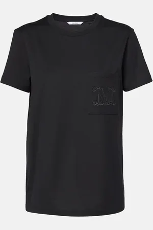 Max Mara T-shirt Papaia in jersey di cotone