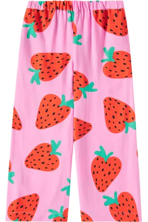 Stella McCartney Pantaloni a gamba larga con stampa