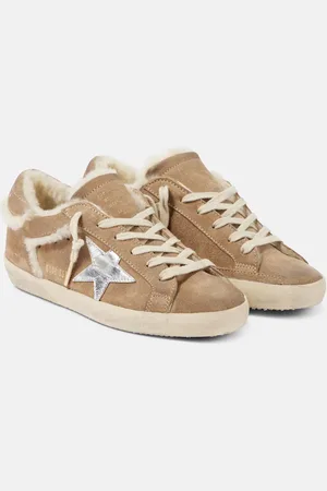 Golden Goose Sneakers Super-Star in suede con glitter
