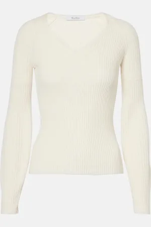 Max Mara Pullover Gioiosa in cotone a coste