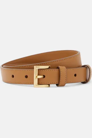Prada Cintura in pelle con logo