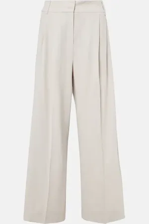Max Mara Pantaloni Nichols in lana vergine