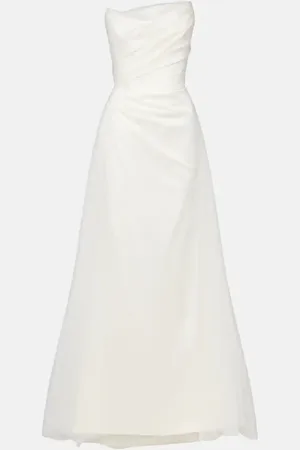 Vivienne Westwood Bridal - Abito lungo Nova Reha in raso e tulle