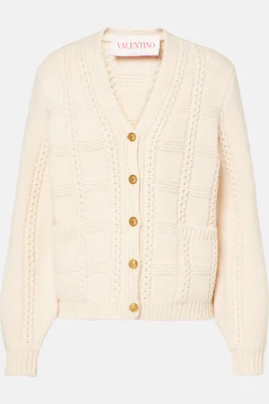 VALENTINO Cardigan in lana vergine