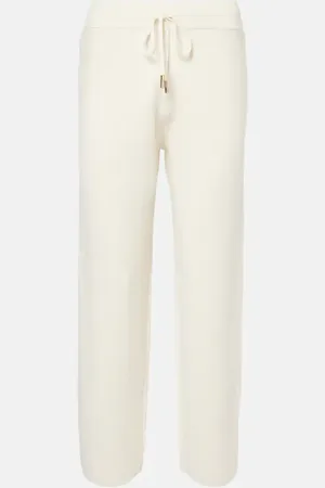 Moncler Pantaloni sportivi in lana e cashmere