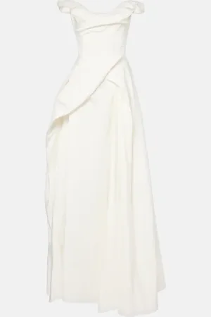 Vivienne Westwood Bridal - Abito lungo Tabitha in faille
