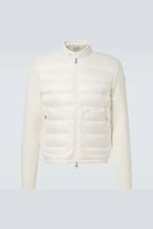 Moncler Giacca in lana vergine con imbottitura