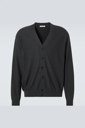 LEMAIRE Cardigan Twisted in misto lana