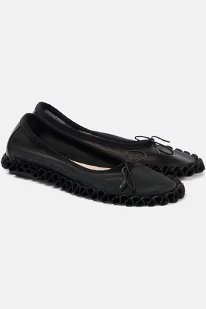 Simone Rocha Ballerine in mesh con volant