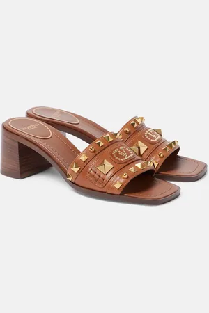 VALENTINO GARAVANI Mules Plaster Caster 60 in pelle
