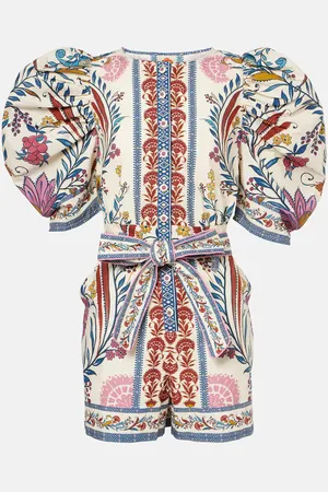 Farm Rio Jumpsuit Romantic Lightness in cotone