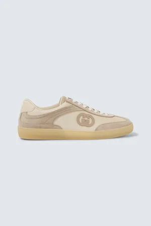 Gucci Sneakers Interlocking G con suede