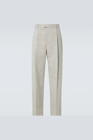 Bottega Veneta Pantaloni regular a vita alta