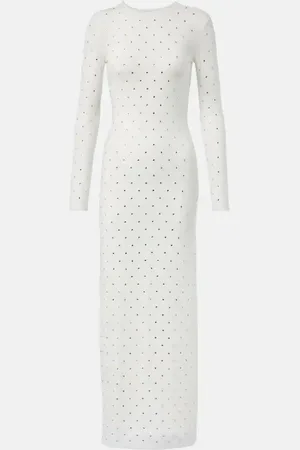 Paco rabanne Bridal - Abito lungo con cristalli