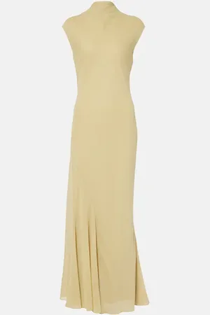 TOVE Abito lungo Erin in chiffon di seta