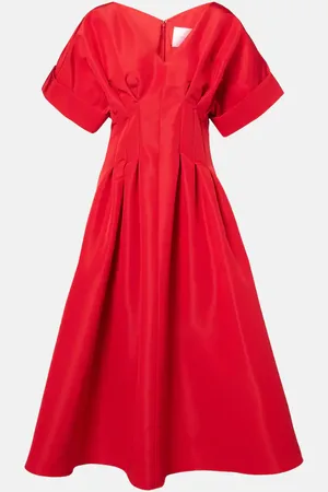 Carolina Herrera Abito midi in seta