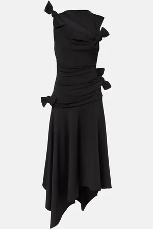Acne Studios Abito midi asimmetrico