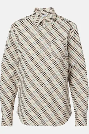 Burberry Camicia Check in cotone