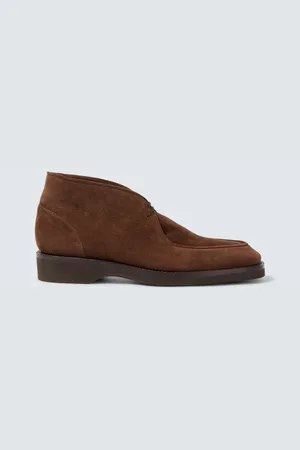 JOHN LOBB Stringate Tim in suede
