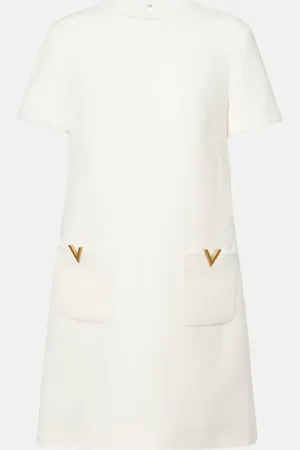 VALENTINO Abito corto VGold in Crepe Couture