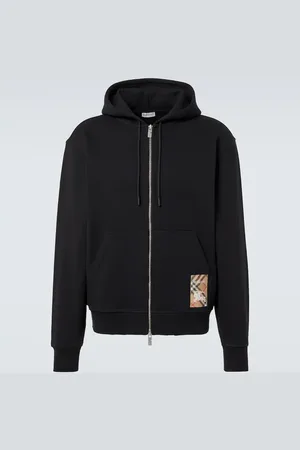 Burberry Felpa EKD in jersey di cotone con zip