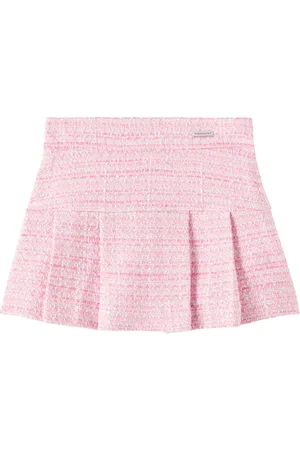 MONNALISA Gonna in tweed di misto cotone