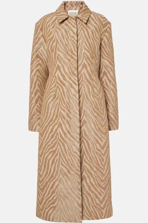 TOVE Cappotto Mira in jacquard di misto cotone