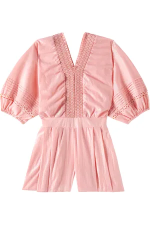 POUPETTE ST BARTH Jumpsuit corta Chantal in cotone
