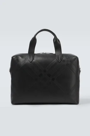 Burberry Ventiquattrore in pelle Check