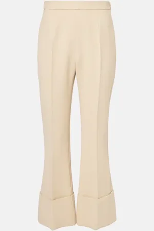 VALENTINO Pantaloni flared in lana vergine