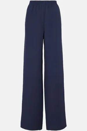 VALENTINO Pantaloni a gamba larga in seta
