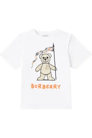 Burberry T-shirt Thomas Bear in jersey di cotone