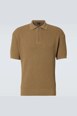 Giorgio Armani Polo in maglia a coste